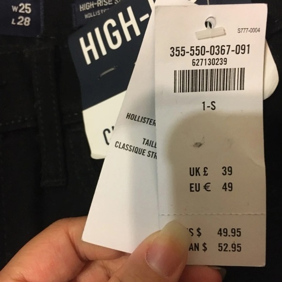 Hollister Black Jeans - Picture 3 of 3